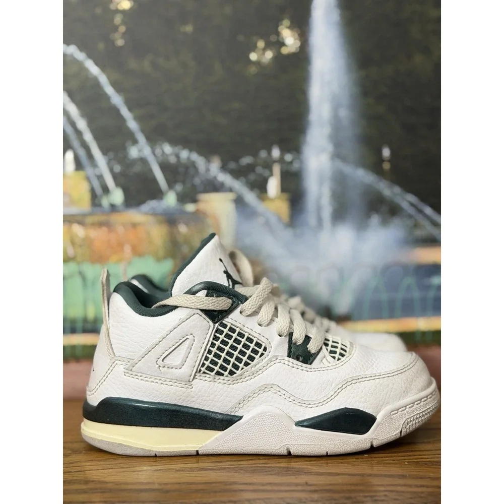 Nike Air Jordan 4 Retro 'Oxidized Green' BQ7669-103 Sneakers Sz 11c
